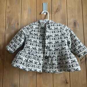 Tucker & Tate Stylish Black and White Kids Jacket - 6 months